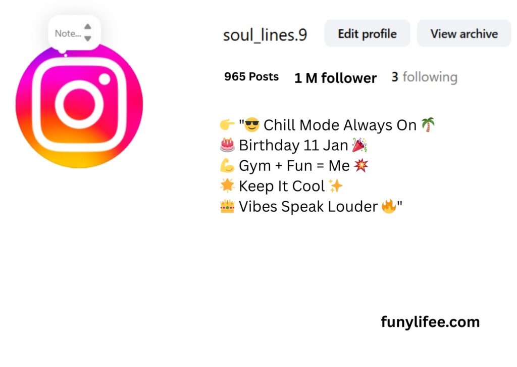 Cool Instagram Bio for Boys