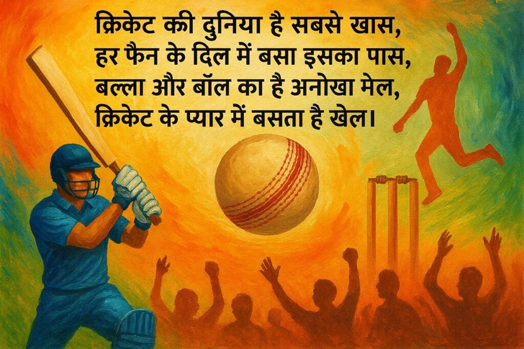 cricket shayari