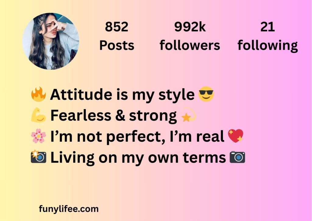 instagram bio for girls