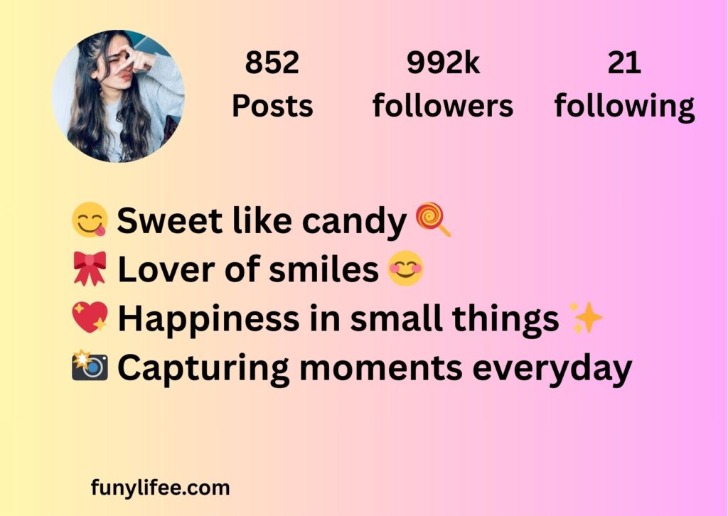 instagram bio for girls