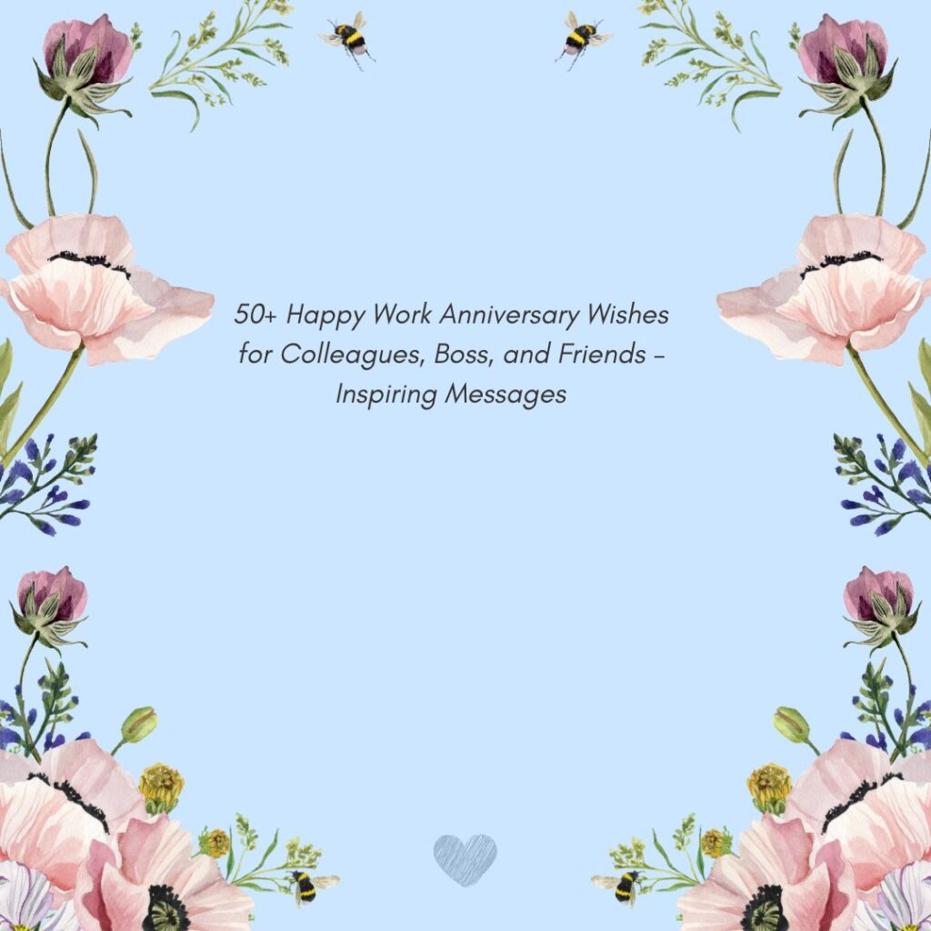 happy work anniversary wishes