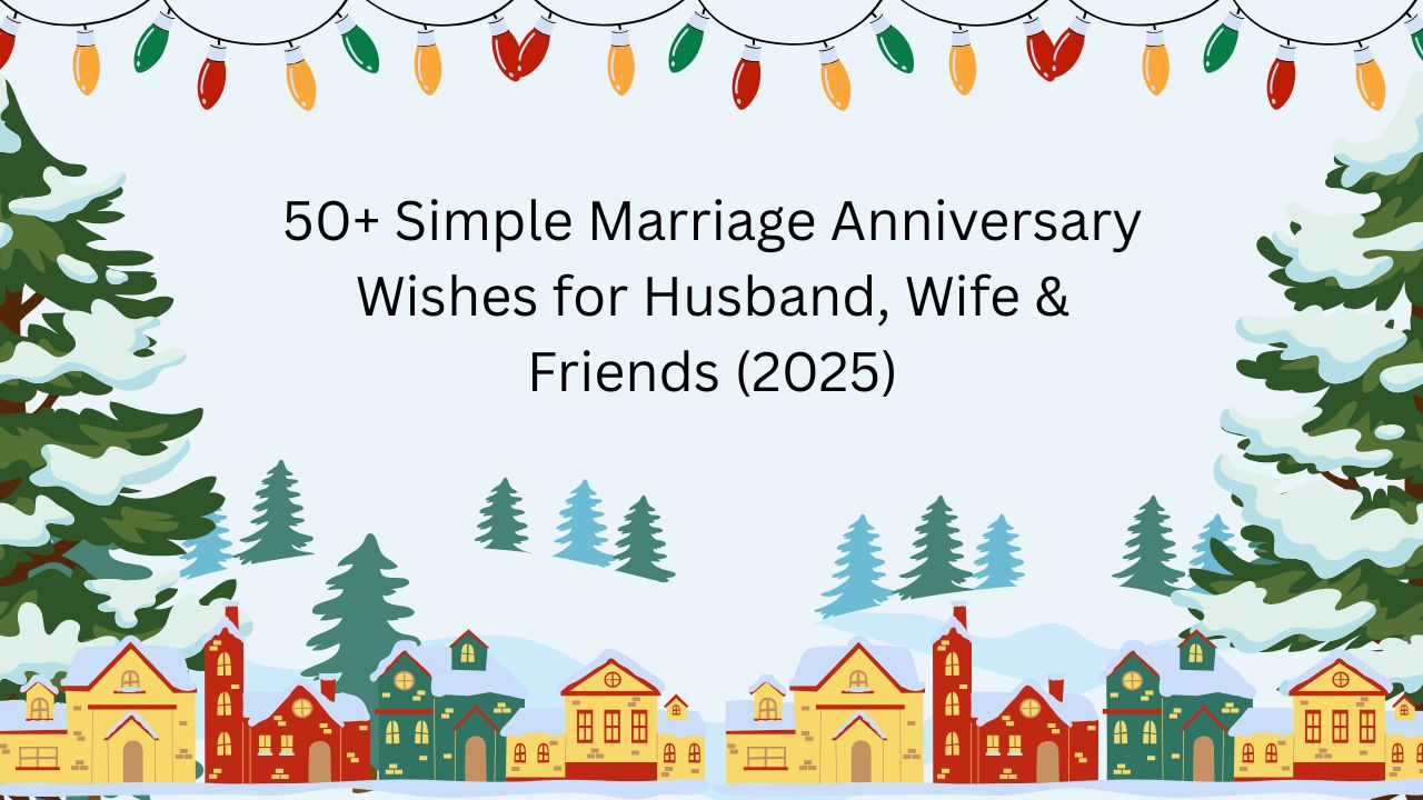 simple marriage anniversary wishes