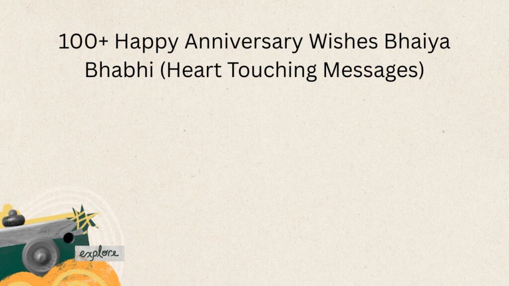 happy anniversary wishes bhaiya bhabhi