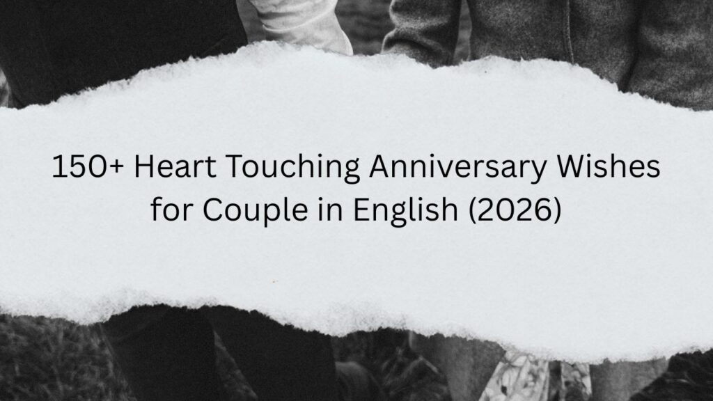 anniversary wishes for couple in english