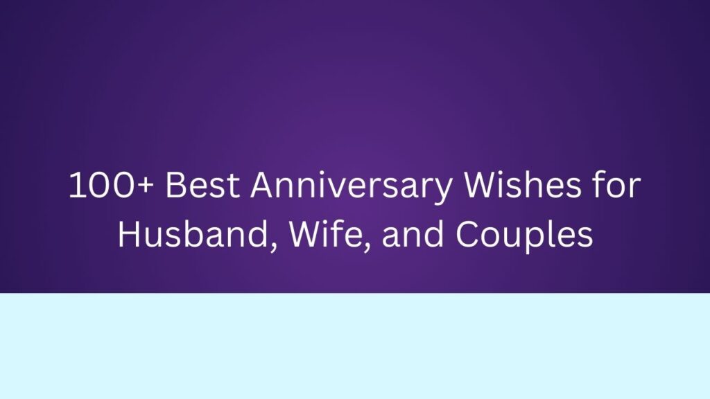 best anniversary wishes