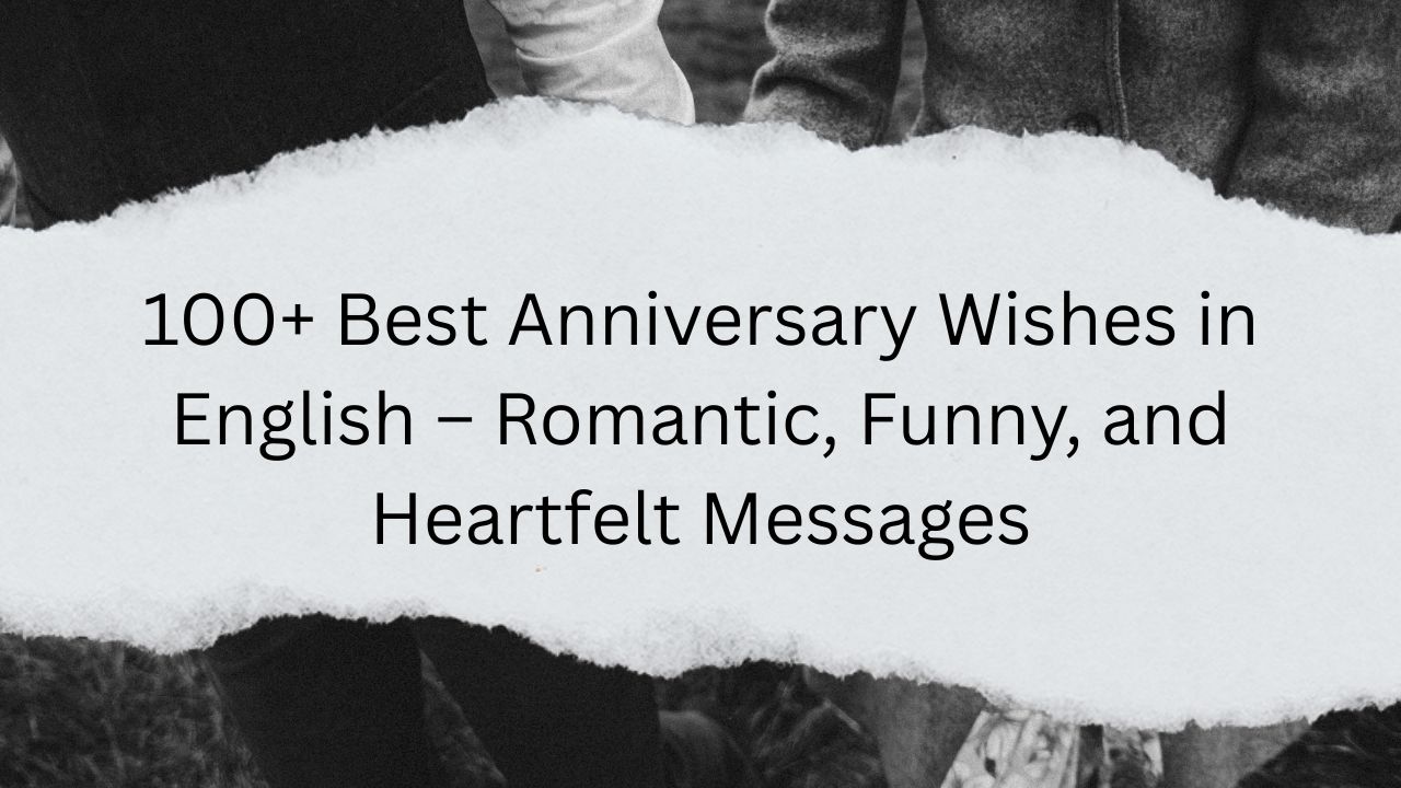 anniversary wishes in english