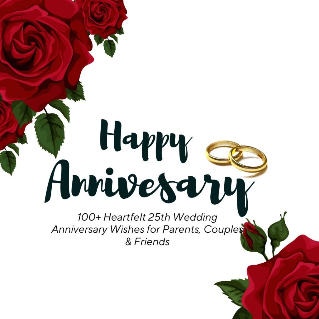 25th wedding anniversary wishes