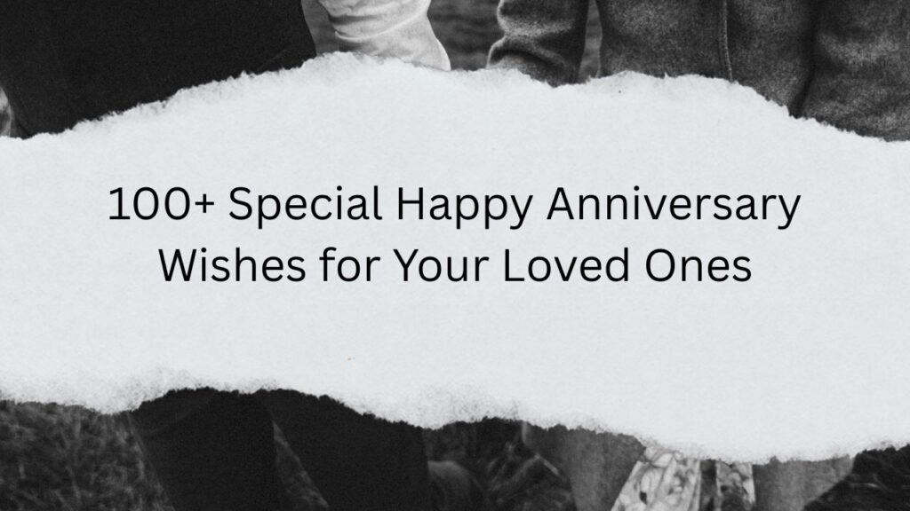 special happy anniversary wishes