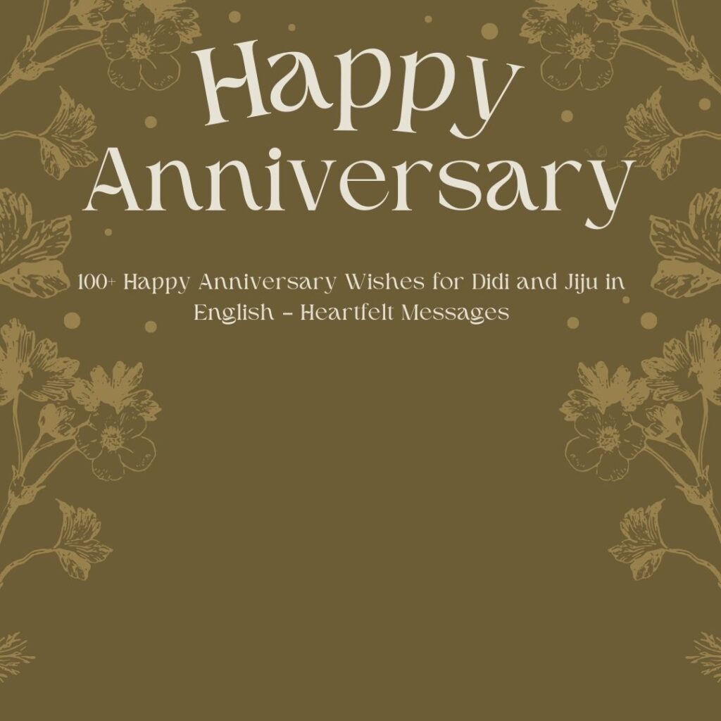 happy anniversary to didi and jiju wishes in english