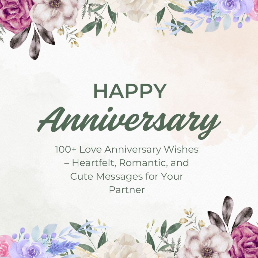 love anniversary wishes