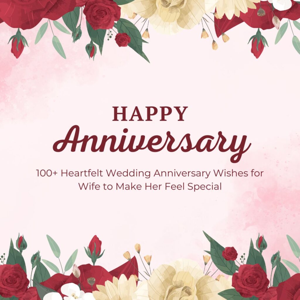 wedding anniversary wishes for wife